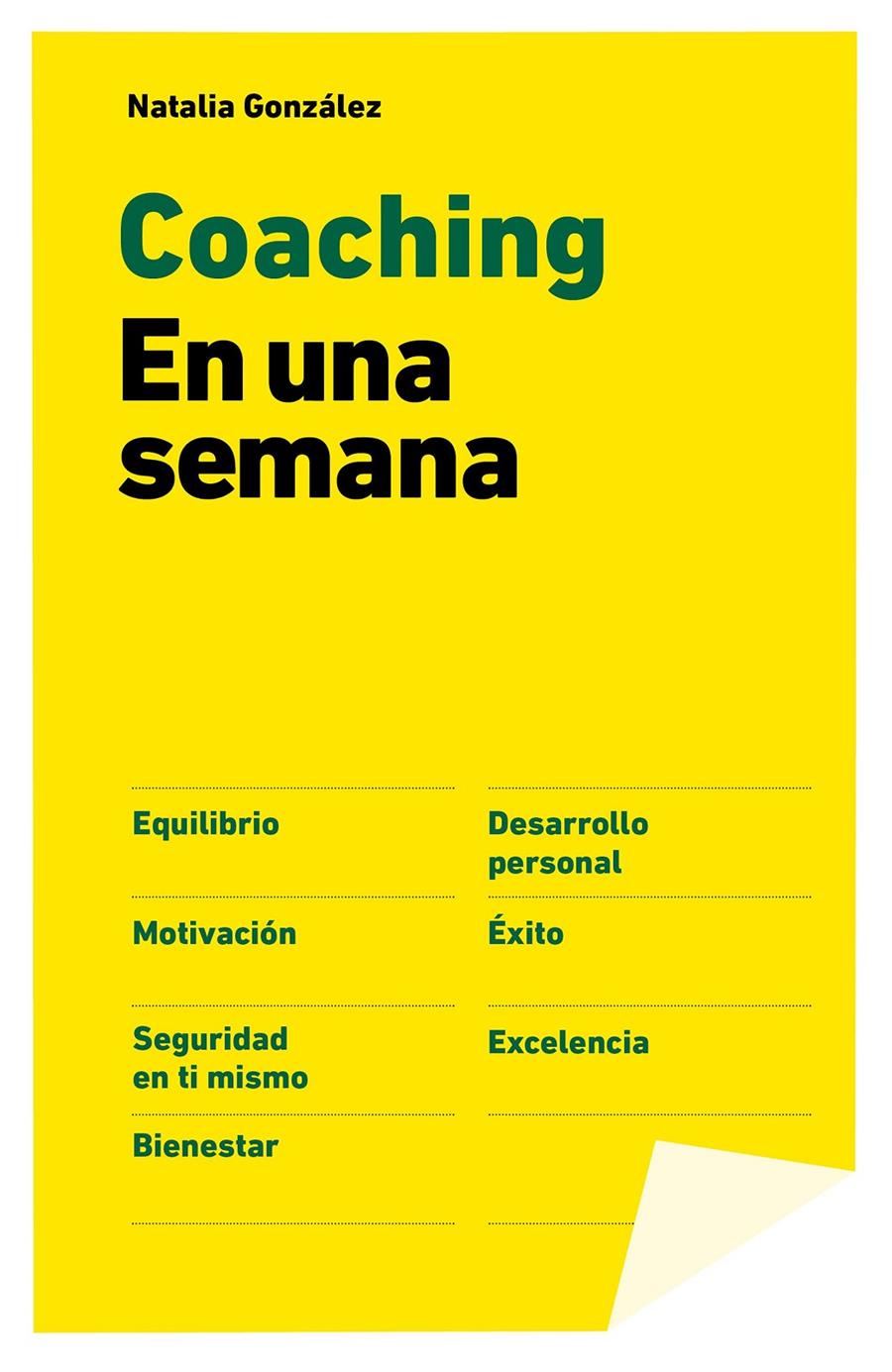 COACHING EN UNA SEMANA | 9788498754216 | GONZALEZ, NATALIA