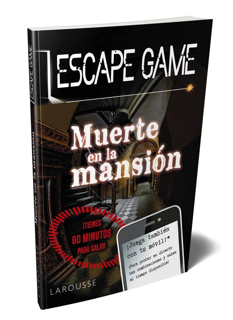 ESCAPE GAME. MUERTE EN LA MANSIÓN | 9788417720537 | LAROUSSE EDITORIAL