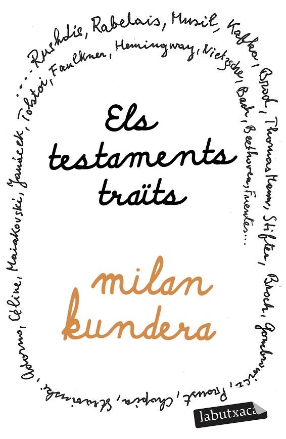 TESTAMENTS TRAÏTS, ELS | 9788419971432 | KUNDERA, MILAN